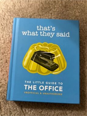 That’s What They Said: The Little Guide to The Office. Dunder Mifflin Hardcover